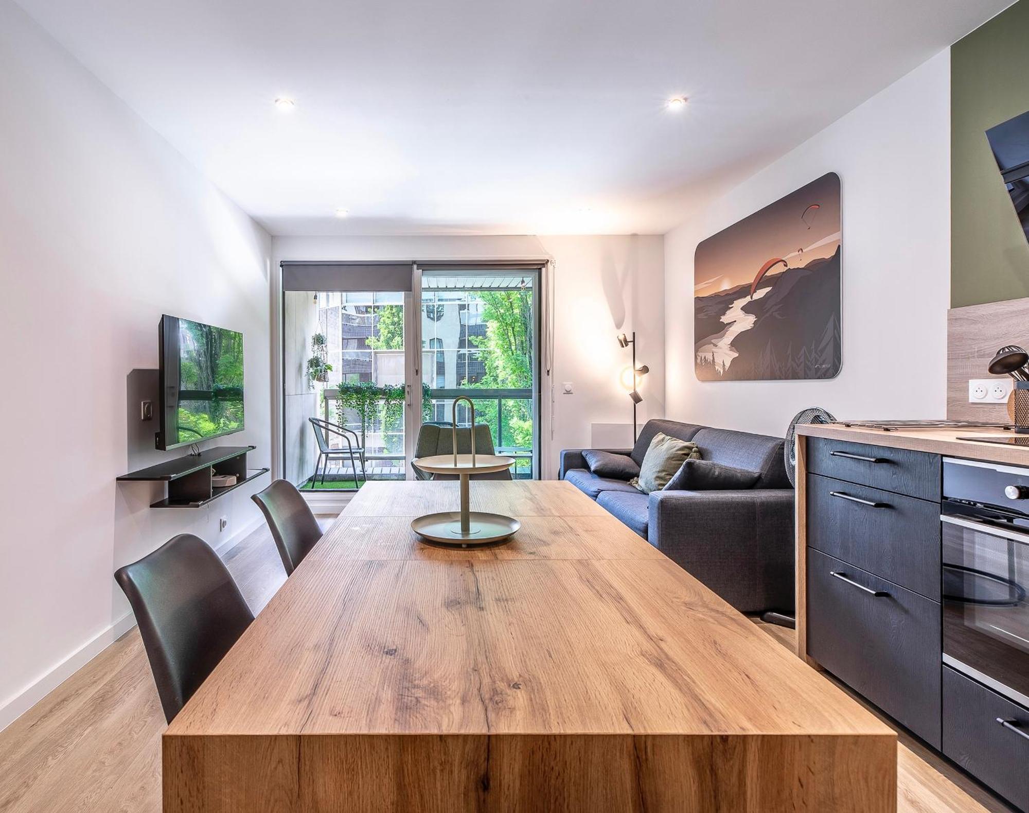 Appartement Moderne Au Coeur D'Annecy - A Deux Pas Du Lac Et De La Vieille Ville Exterior foto